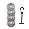 Kylebooker Clear Nylon Tippet Line with Holder Fly Fishing Tippets Leaders Trout 0X 1X 2X 3X 4X 5X 6X 7X - 3-4-5-6X-30M-33Yds