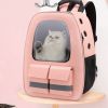 Pet Breathable Traveling Backpack - Black