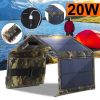 Solar Panel For Travel Foldable Waterproof Portable Plate for Outdoor USB 20W 6W 3W 5V Folding Chargeable for Phone Battery - China - 20W 5V Champagne