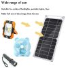 30W Solar Panel USB Waterproof Outdoor Hike Camping Portable Cells Battery Solar Charger Plate for Mobile Phone Power Bank - 5W-157x94mm