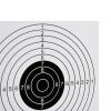100 pcs Shooting Paper Targets 5.9"x5.9" - White