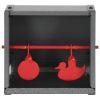 Shooting Target 2 Targets Round and Duck Design - Gray
