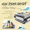 inflatable paddle board 10'6 including sup paddle, paddleboard backpack, pump, leash - active dog