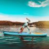Inflatable Stand Up Paddle Board 11'/10'6" Premium SUP W Accessories - Green