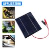 Waterproof Solar Panel 5W 12V Outdoor DIY Solar Cells Charger Polysilicon Epoxy Panels 136x110MM for 9-12V Battery Charging Tool - China - Solar Panel