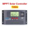 10/20/30/40/50/60/100A MPPT Solar Charge Controller 50VDC Regulator Colorful Screen For Lifepo4 GEL lithium Lead Acid Battery - 10A