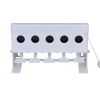 5-hole Drop Target with Reset Cord - White