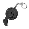 Pocket Folding Mini Knife Coin Shape Package Gadget Multi Tool EDC Multitool Knife Opener Open Utility Camping Outdoor Parcel Gear - Silvery