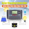 10/20/30/40/50/60/100A MPPT Solar Charge Controller 50VDC Regulator Colorful Screen For Lifepo4 GEL lithium Lead Acid Battery - 10A