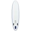 Stand Up Paddle Board Set SUP Surfboard Inflatable Blue and White - Blue