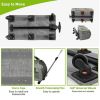 Pet Rolling Carrier With Wheels Pet Travel Carrier Transport - Grey - Pet entertainment