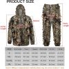 Kylebooker 3D Bionic Maple Leaf Hunting Ghillie Suit Camouflage Sniper Clothing - XL/XXL