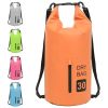 Dry Bag with Zipper Orange 7.9 gal PVC - Orange