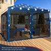 10 x 10 Feet Pop-up Canopy Tent Gazebo Canopy for Outdoor - as show