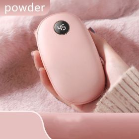Two In One Warm Hands Power Bank (Option: Pink-20000mAh)